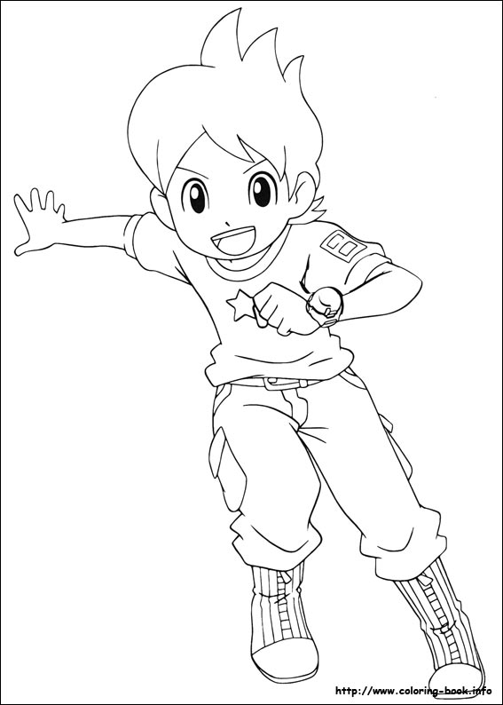 Yo-kai Watch coloring picture