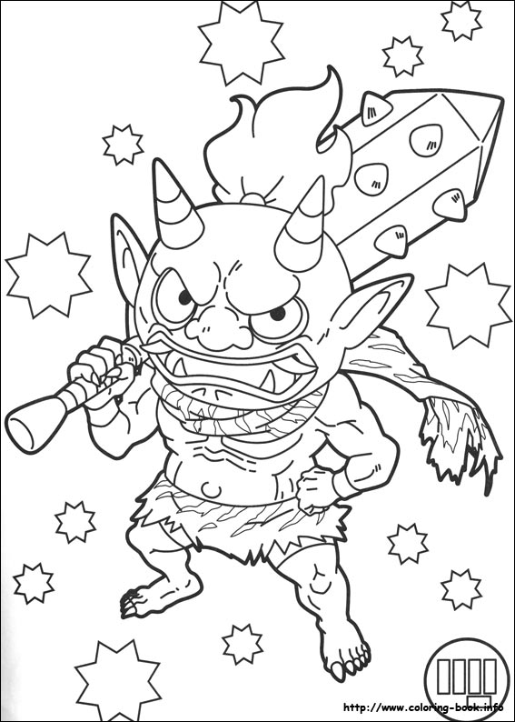 Yo-kai Watch coloring picture