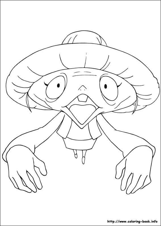 Yo-kai Watch coloring picture