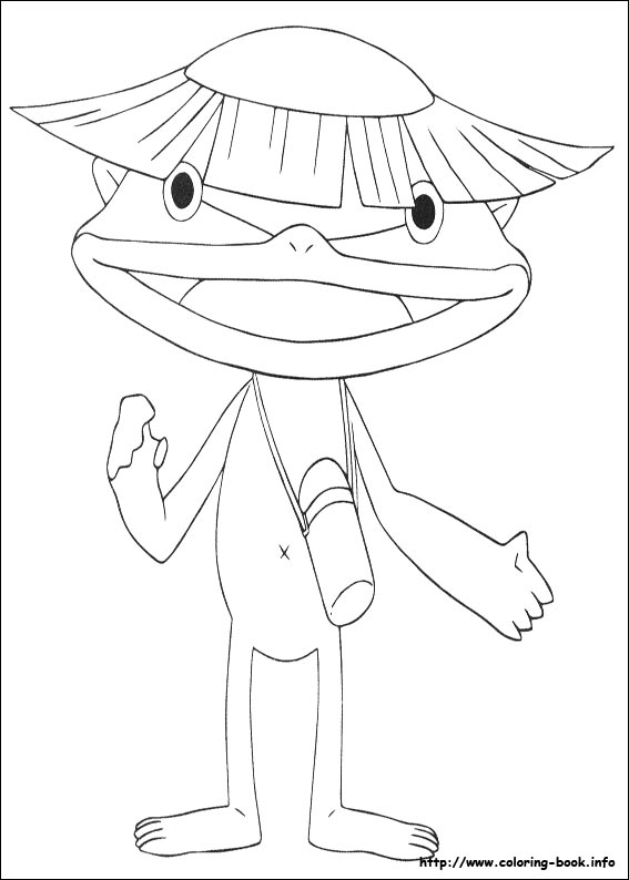 Yo-kai Watch coloring picture