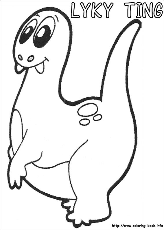 Yokomon coloring picture