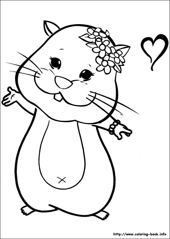 Zhu Zhu Pets coloring picture