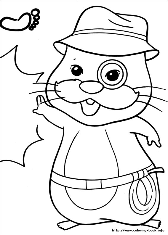 Zhu Zhu Pets coloring picture