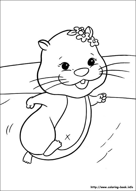 Zhu Zhu Pets coloring picture