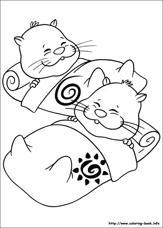 Zhu Zhu Pets coloring picture