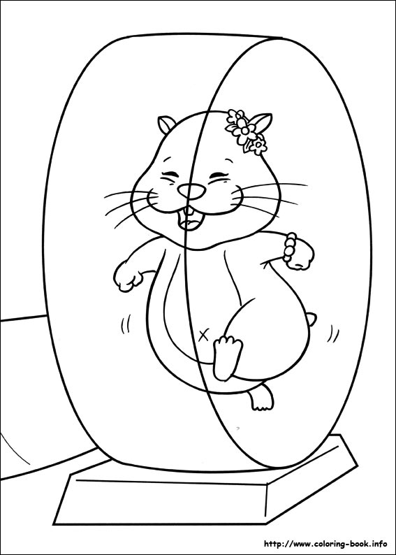 Zhu Zhu Pets coloring picture