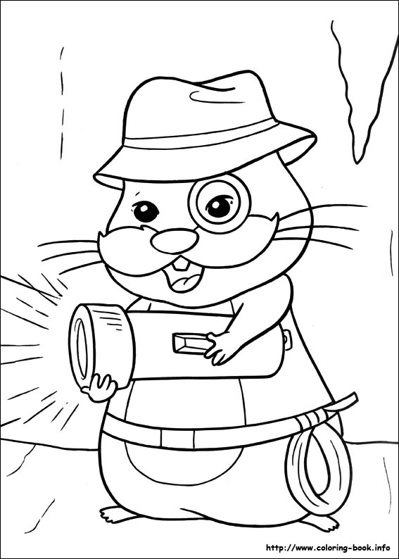 Zhu Zhu Pets coloring picture