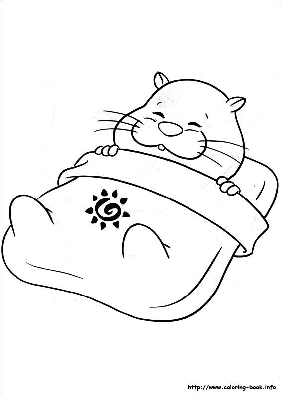 Zhu Zhu Pets coloring picture