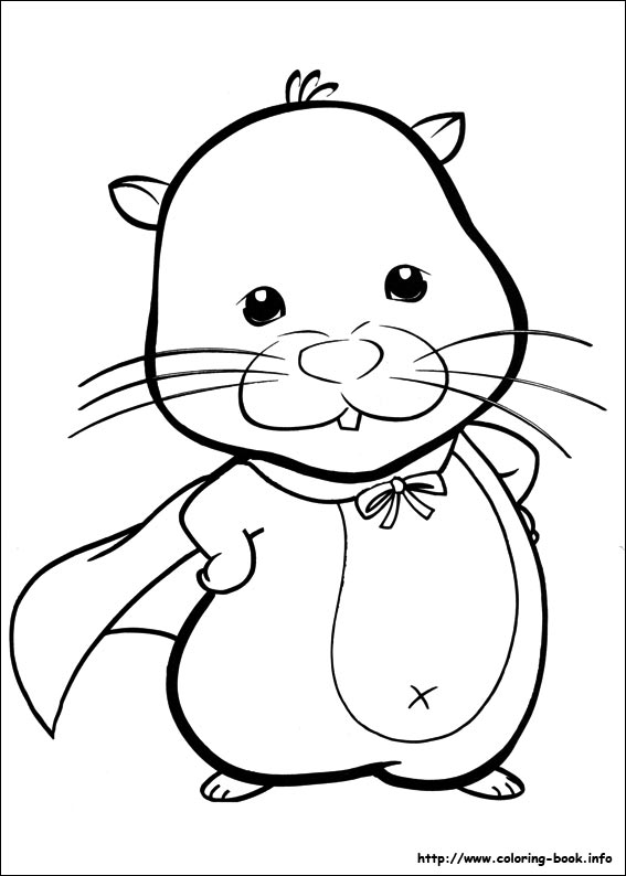 Zhu Zhu Pets coloring picture