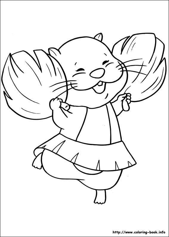 Zhu Zhu Pets coloring picture