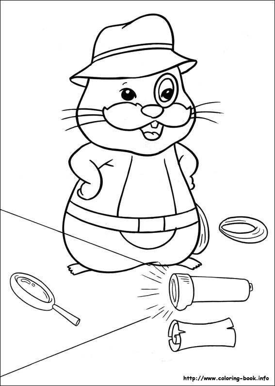 Zhu Zhu Pets coloring picture