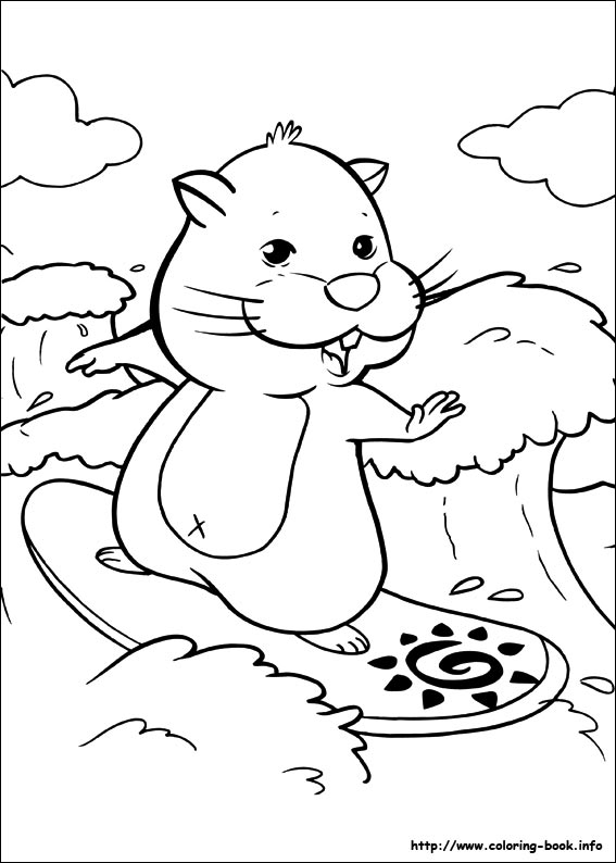 Zhu Zhu Pets coloring picture