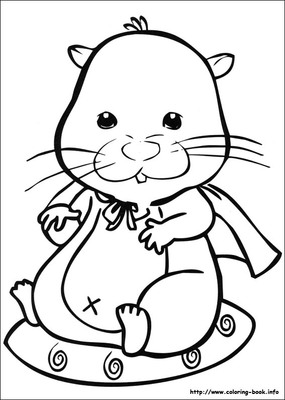 Zhu Zhu Pets coloring picture