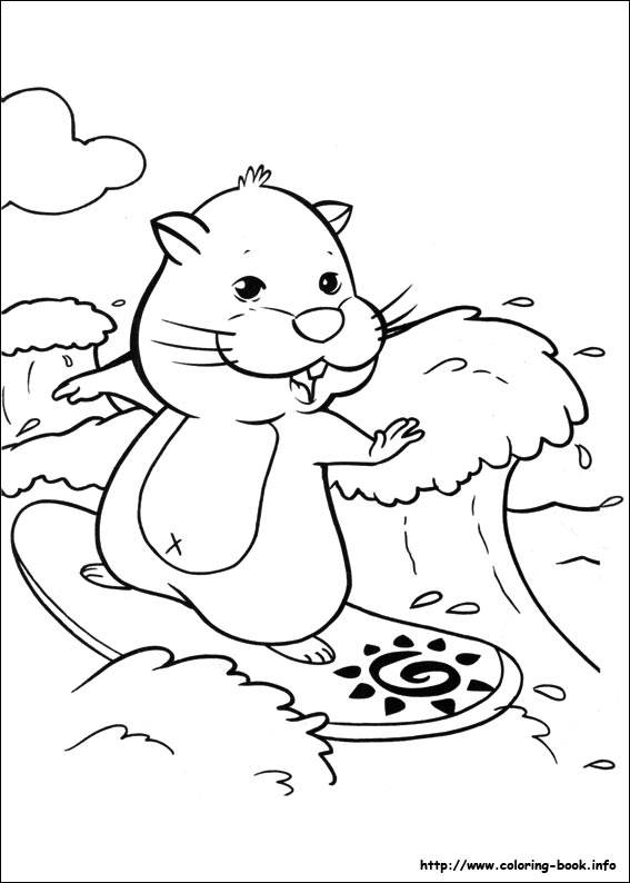 Zhu Zhu Pets coloring picture