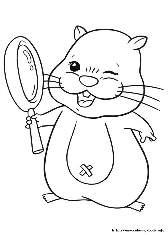 Zhu Zhu Pets coloring picture