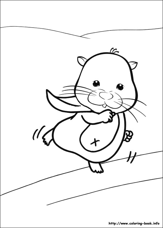 Zhu Zhu Pets coloring picture