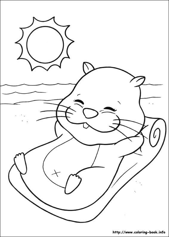 Zhu Zhu Pets coloring picture