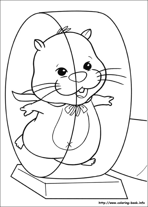 Zhu Zhu Pets coloring picture