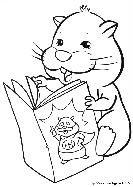 Zhu Zhu Pets coloring picture