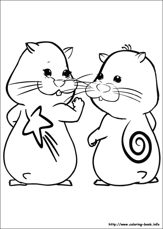 Zhu Zhu Pets coloring picture