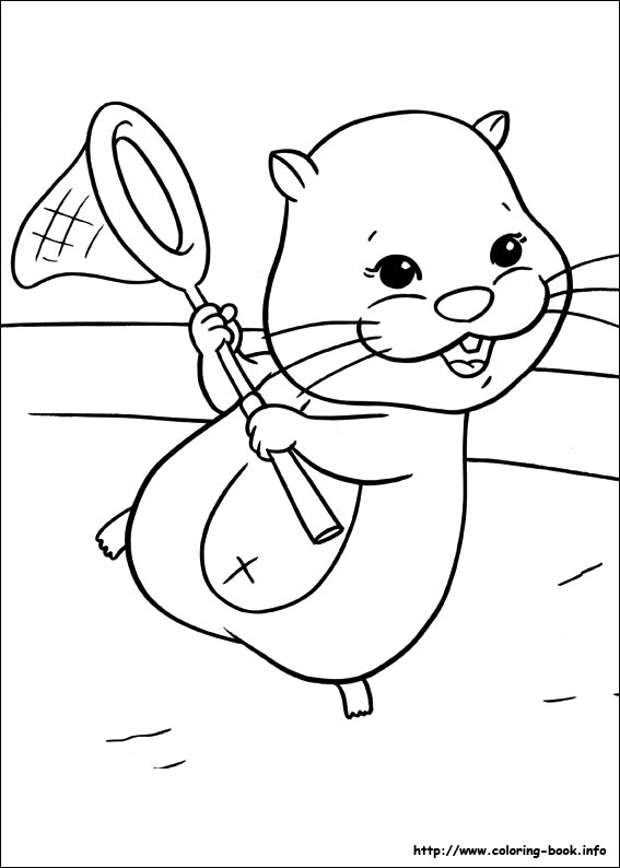 Zhu Zhu Pets coloring picture