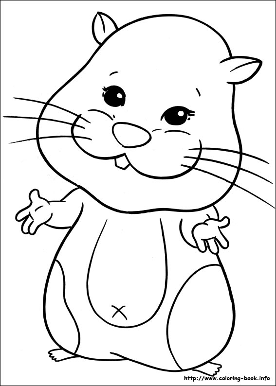 Zhu Zhu Pets coloring picture