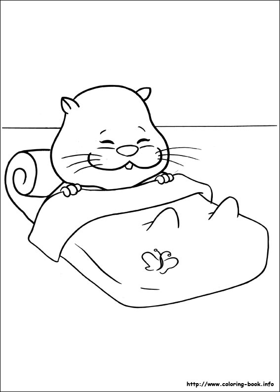 Zhu Zhu Pets coloring picture