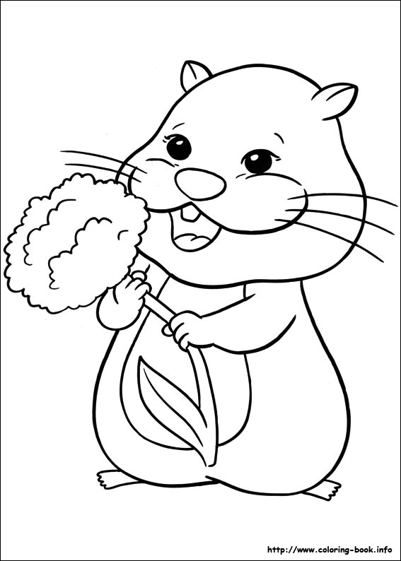 Zhu Zhu Pets coloring picture