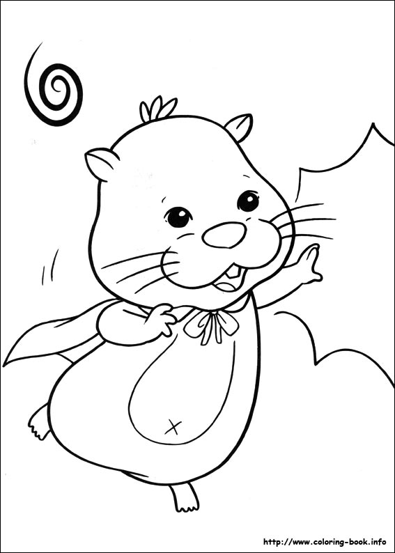 Zhu Zhu Pets coloring picture