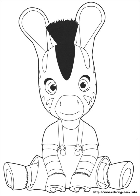 Zou coloring picture