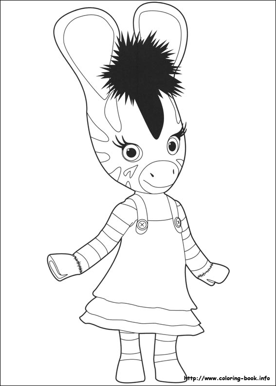 Zou coloring picture