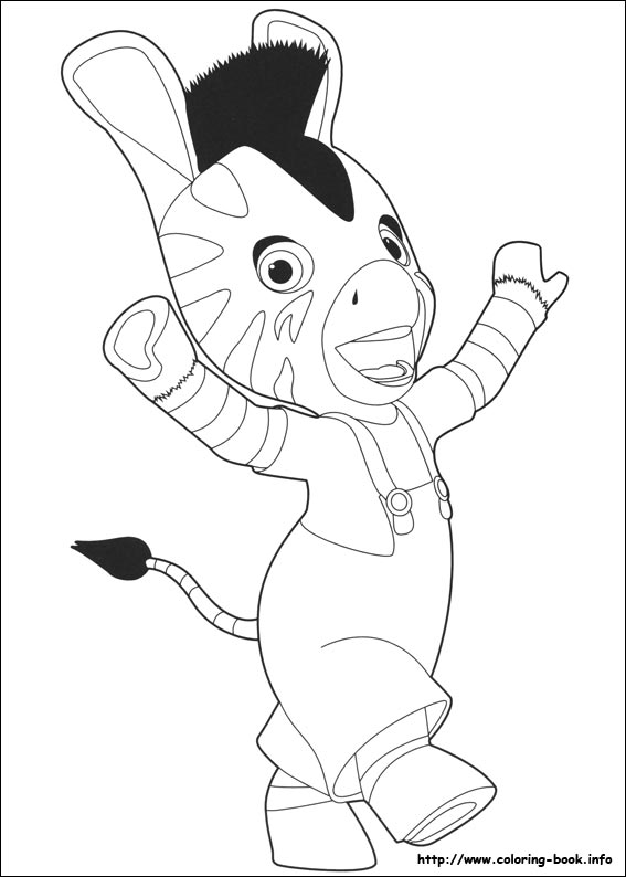 Zou coloring picture