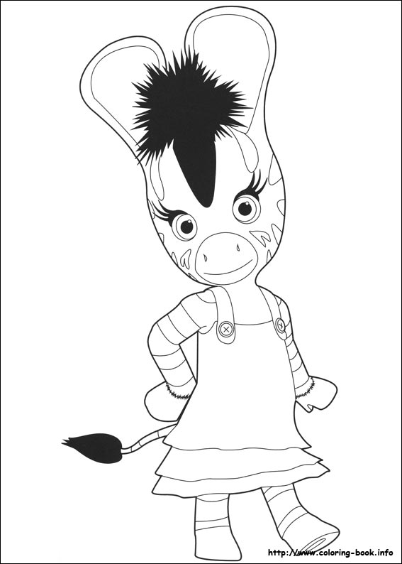 Zou coloring picture