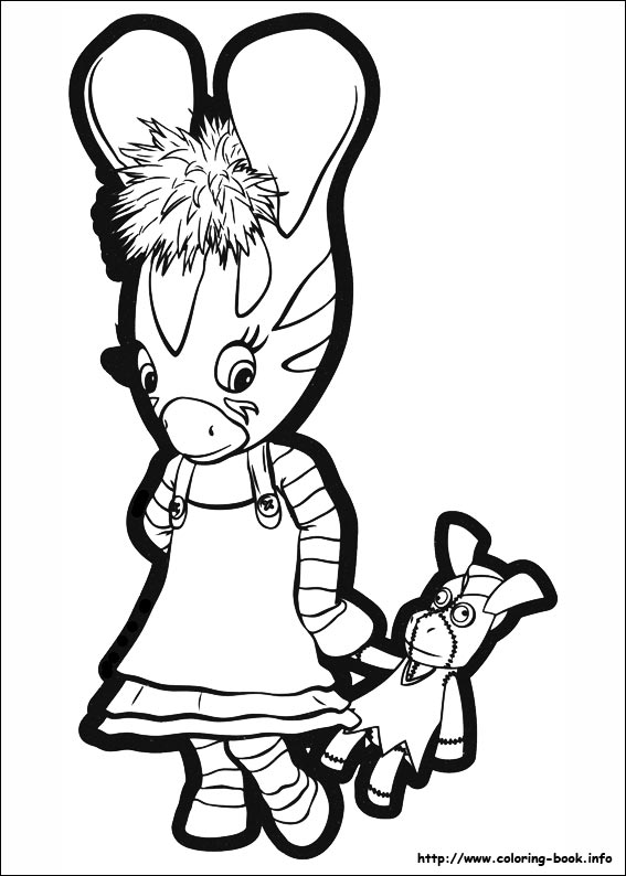 Zou coloring picture