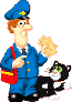 Postman Pat coloring pages