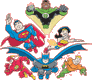 Super Friends coloring pages