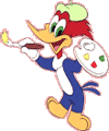 Woody Woodpecker coloring pictures