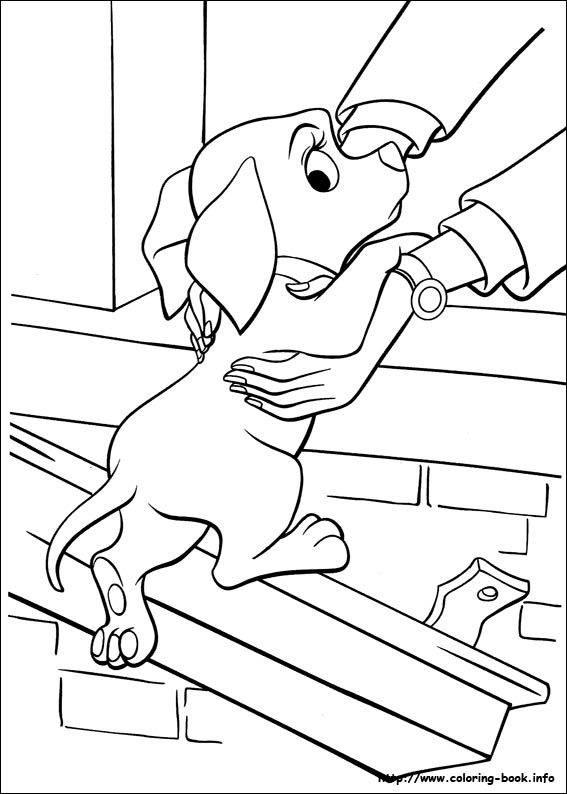 102 Dalmatians coloring picture