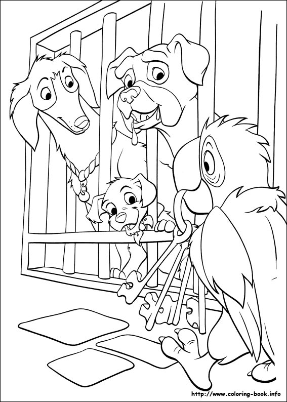 102 Dalmatians coloring picture