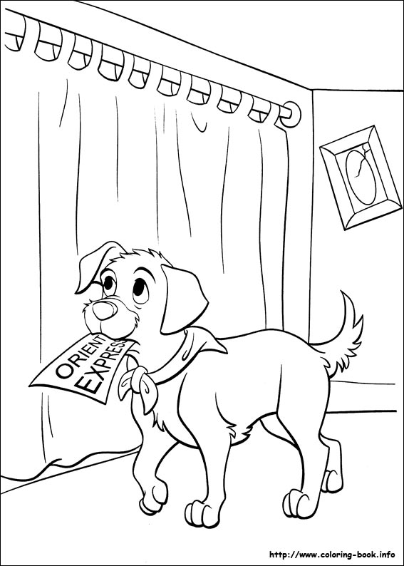 102 Dalmatians coloring picture