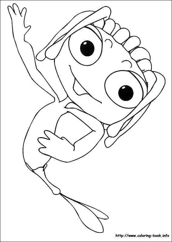 Adiboo coloring picture