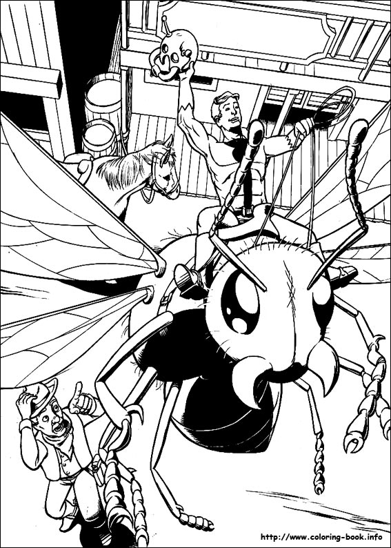 Ant-Man coloring picture