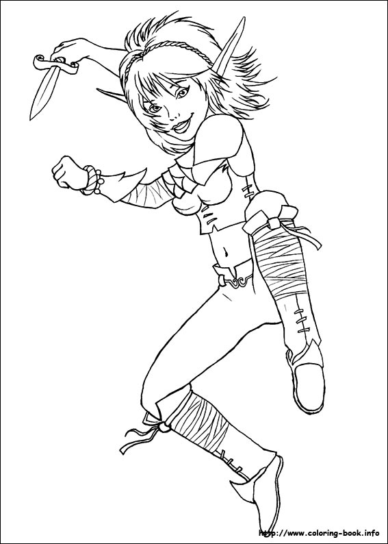 Arthur and the revenge of Maltazard coloring picture