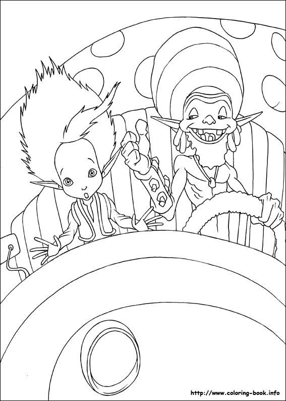 Arthur and the revenge of Maltazard coloring picture