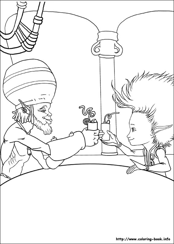 Arthur and the revenge of Maltazard coloring picture