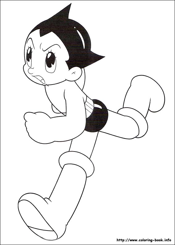 Astro Boy coloring picture