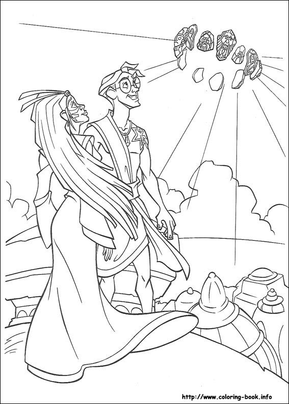 Atlantis coloring picture