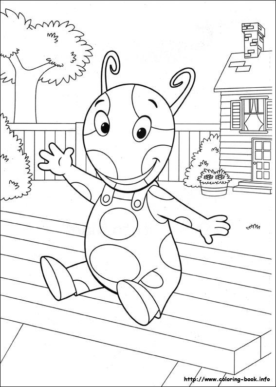 Backyardigans coloring picture