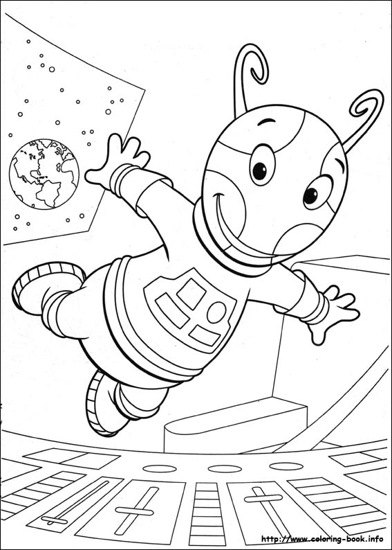 Backyardigans coloring picture