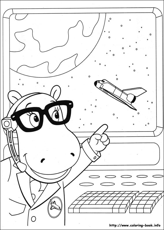 Backyardigans coloring picture